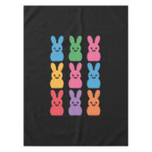 Ostertag Bunny Eggs Kariert Leopard Tischdecke (Vorderseite)