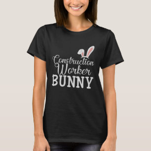 Ostertag Bunny Osterkostüm Bauarbeiten T-Shirt