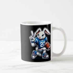 Ostertag Bunny Playing Footbyll Boys Girls Kinder Kaffeetasse