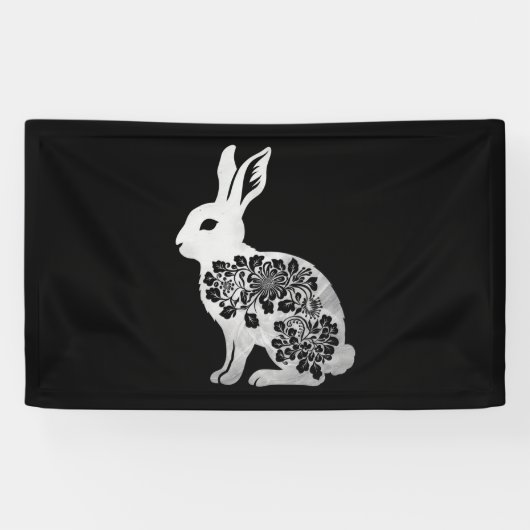 Ostertag Bunny Rabbit Banner (Horizontal)