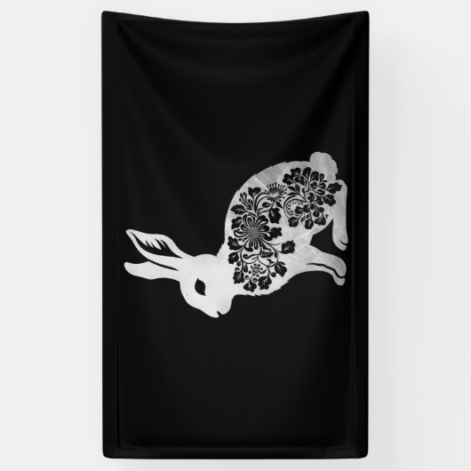 Ostertag Bunny Rabbit Banner (Vertikal)