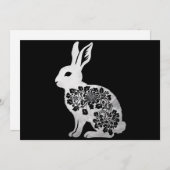 Ostertag Bunny Rabbit Feiertagskarte (Vorne/Hinten)