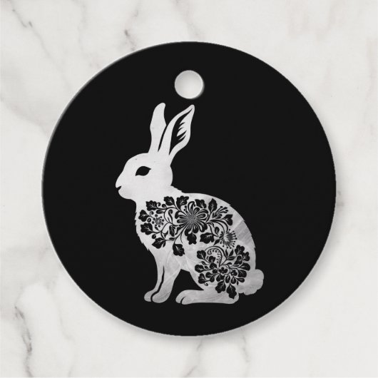 Ostertag Bunny Rabbit Geschenkanhänger (Vorderseite)