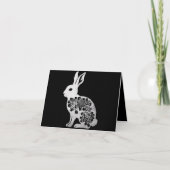 Ostertag Bunny Rabbit Karte (Vorderseite)