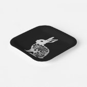 Ostertag Bunny Rabbit Pappteller (Gewinkelt)
