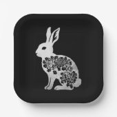 Ostertag Bunny Rabbit Pappteller (Vorderseite)
