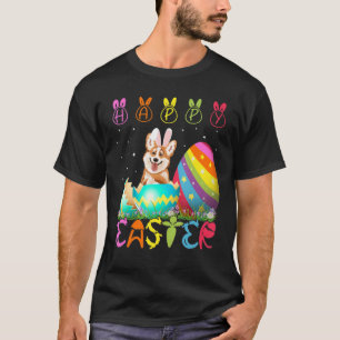 Ostertag Corgi Dog Matching Family Niedlich Ostern T-Shirt