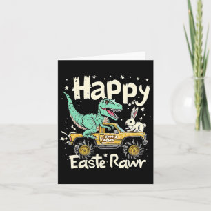 Ostertag Dinosaur Funny Happy Eastrawr T Rex Eas Karte
