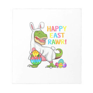 Ostertag Dinosaurier Lustig Happy Eastrawr T Rex O Notizblock