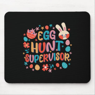 Ostertag-Eierjagdparty-Eierjagdaufseher Mousepad