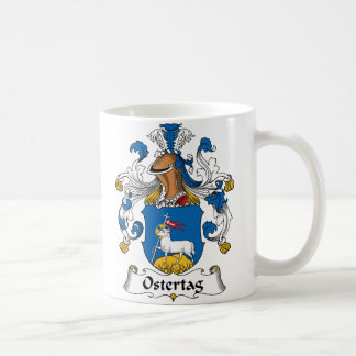 Ostertag Familienwappen Kaffeetasse