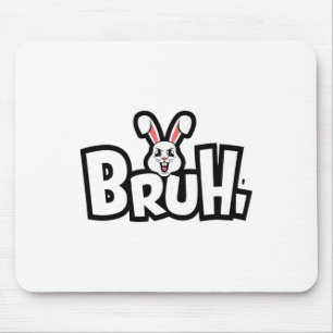 Ostertag Funny Angrunny Bunny Mousepad