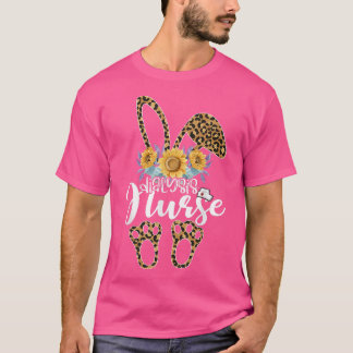 Ostertag Funny Dialysis Nurse Niedlicher Bunny Leo T-Shirt