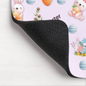 Ostertag Kaninchen Muster Maus Pad Mousepad (Ecke)