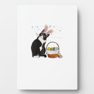 Ostertag Katze Hasenohren Eier Shirt Männer Frauen Fotoplatte