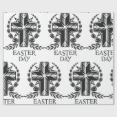 Ostertag Kreuz Religiös Christlich Geschenkpapier (Flach)