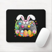 Ostertag lustiges Videospiel Eier Junge Mädchen Ki Mousepad (Mit Mouse)