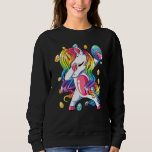 Ostertag Mädchen Schlucken Einhorn Ab Bügel Ei Jag Sweatshirt