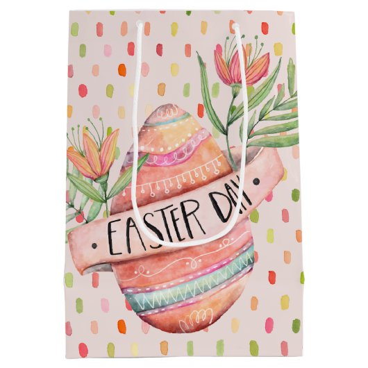 Ostertag Mittlere Geschenktüte (Rückseite)