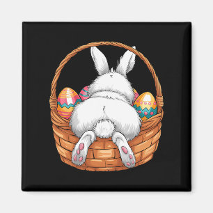 Ostertag Niedlich Bunny Bysket Jagd Schokoladeneie Magnet