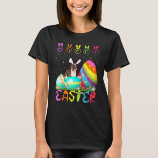 Ostertag Pitbull Hund passende Familie Süße Ostern T-Shirt