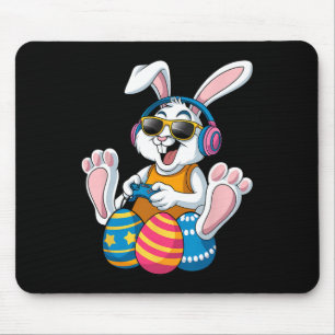 Ostertag Rabbit Gamer Funny Video Games Jungs Kind Mousepad