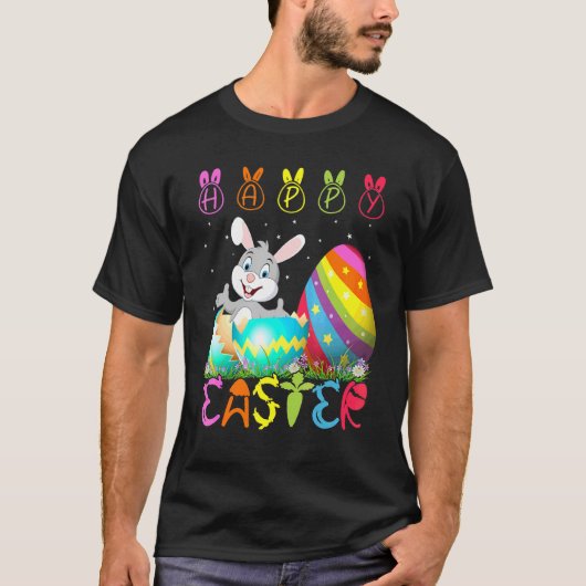 Ostertag - Rabbit Matching Family Niedlich Osterko T-Shirt (Vorderseite)