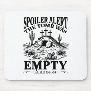Ostertag Religiös Christlich Spoiler Alarm Grab Mousepad