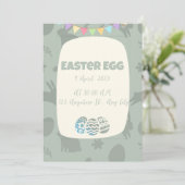 Ostertag Schöne Einladung (Stehend Vorderseite)