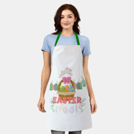 Ostertag Schürze - Niedliches Bunny & Eggen Design
