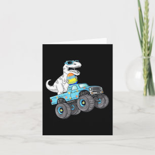Ostertag T Rex Dino Reiten Ein Monster Truck Boys Karte