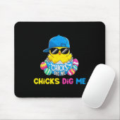 Ostertages-Chicks Dig Me Cool Hatchick Mousepad (Mit Mouse)