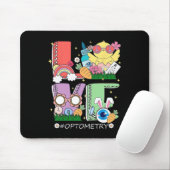 Ostertages Kick Optometrie Liebe Optiker Sight Squ Mousepad (Mit Mouse)