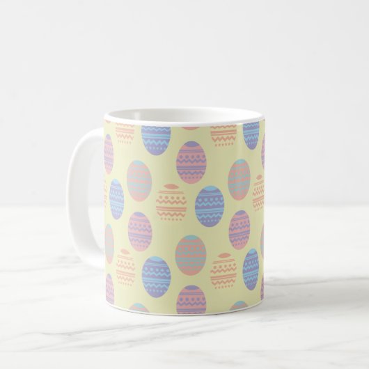 Ostertasse für den Ostermorgen Kaffeetasse (Vorderseite Links)