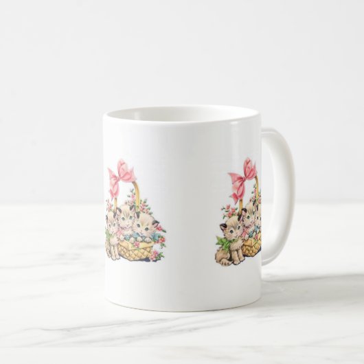 OsterTasse Kätzchen Kaffeetasse (VorderseiteRechts)