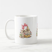 Ostertassen Kätzchen Kaffeetasse (Links)