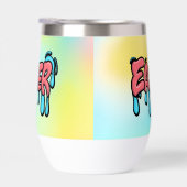 Ostertext Sublimierung-61424 Wasserflasche (Rechts)