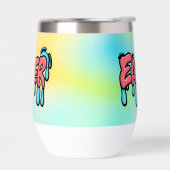 Ostertext Sublimierung-61424 Wasserflasche (Links)