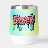 Ostertext Sublimierung-61424 Wasserflasche (Rückseite)