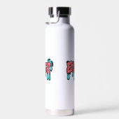 Ostertext Sublimierung-61424 Wasserflasche Trinkflasche (Rechts)