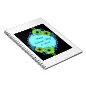 Osterthema niedliches Design Notizblock (Rechte Seite)