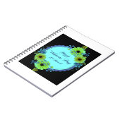 Osterthema niedliches Design Notizblock (Linke Seite)
