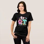 Osterthematiker Tri-Blend Shirt (Vorderseite voll)