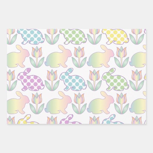 Ostertiere Geschenkpapier Set (Vorderseite 3)