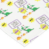 Ostertischdecke Dinosaurier Tischdecke (Schrägansicht)
