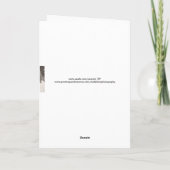 Ostertochter Feiertagskarte (Rückseite)