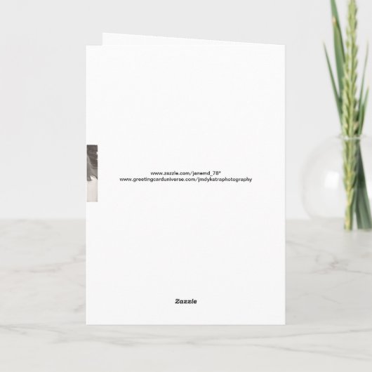 Ostertochter Feiertagskarte (Rückseite)