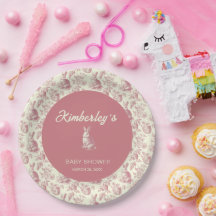 Ostertoile Floral Girl Baby Dusche