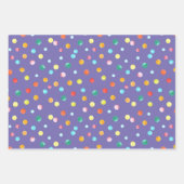 Ostertöne - benutzerdefinierte Hintergrundfarben Geschenkpapier Set (Vorderseite 3)