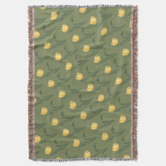 Ostertulip Blanket Klassische Osterwurzelblanken Decke (Vorderseite Vertikal)